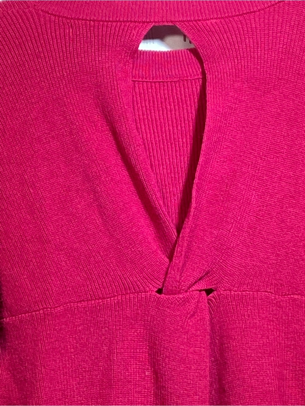 Mango Women's Crewneck Sweater - Raspberry - Picture 9 of 9